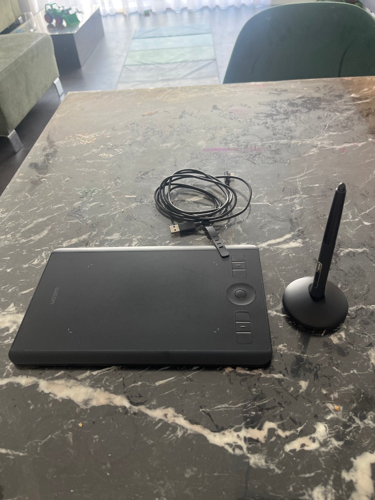 Wacom Intuos Pro PTH-460 Small – Weinig gebruikt, Computers en Software, Tekentablets, Ophalen of Verzenden, Multi-touch, Zo goed als nieuw