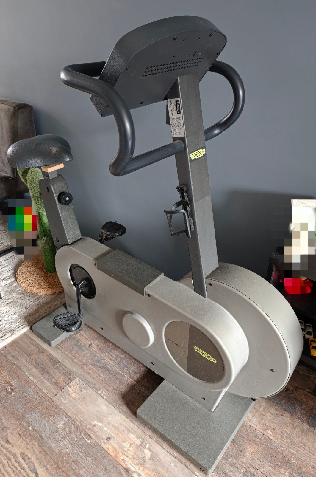 Technogym Bike XT Pro 600 Hometrainer., Ophalen, Kunststof, Gebruikt, Benen