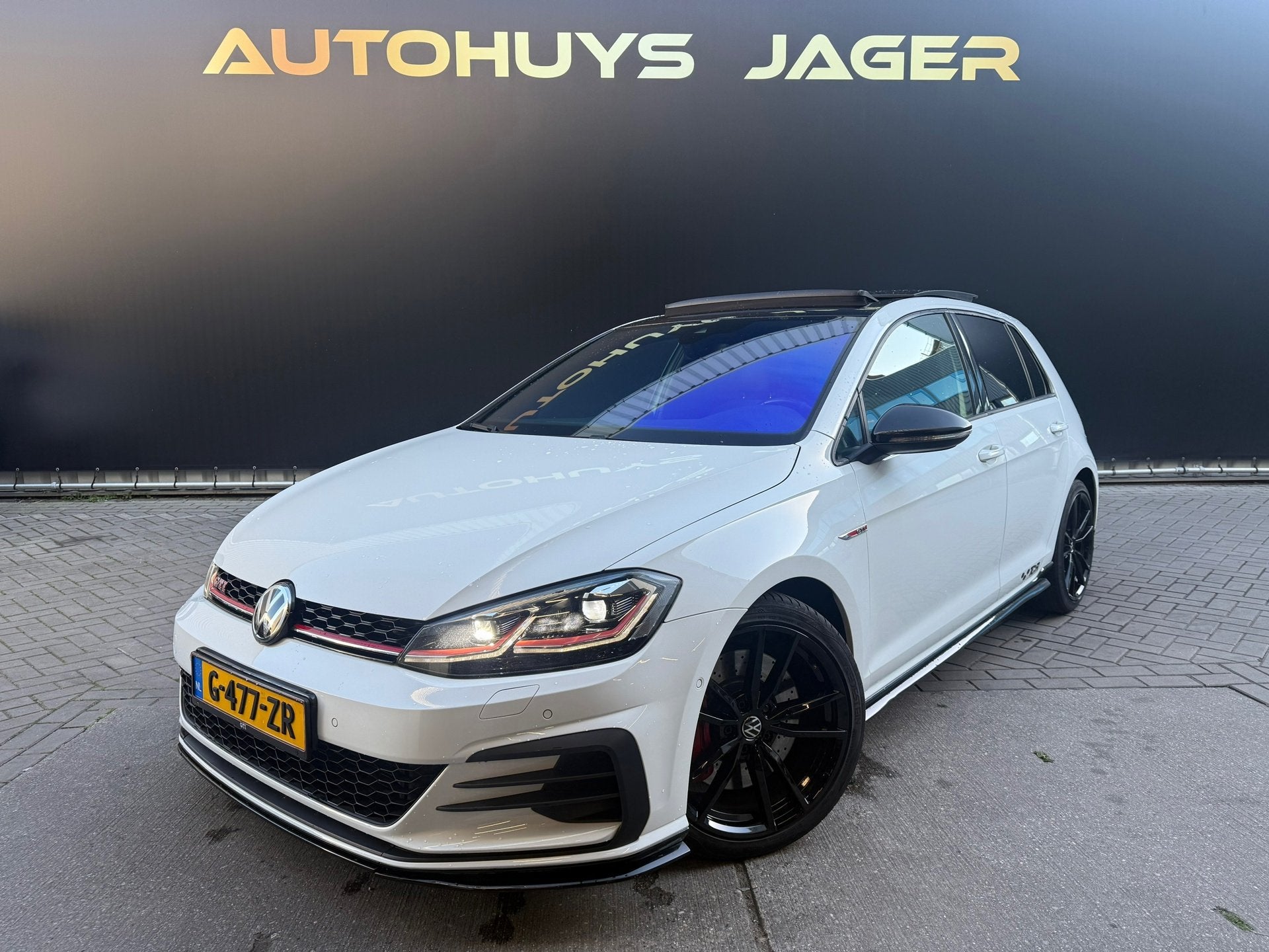 Volkswagen Golf 2.0 TSI GTI TCR Sterhemel Pano Acc Keyless V, Auto's, Gebruikt, 4 cilinders, 1984 cc, Wit