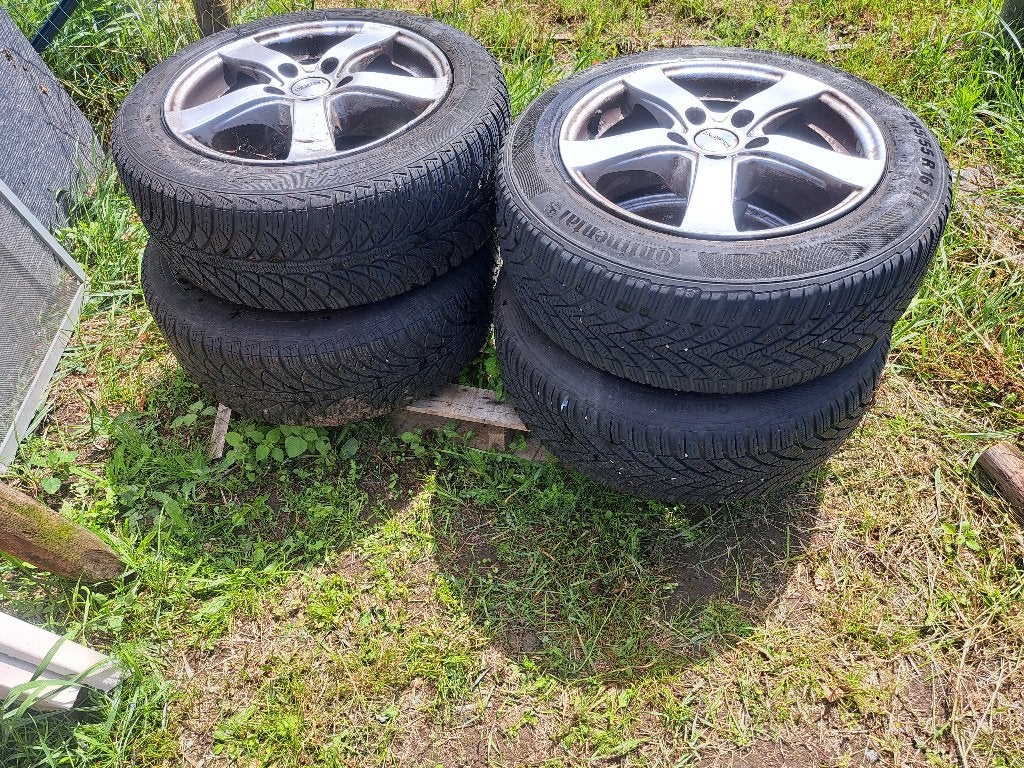 Set winterbanden Audi A3, Ophalen