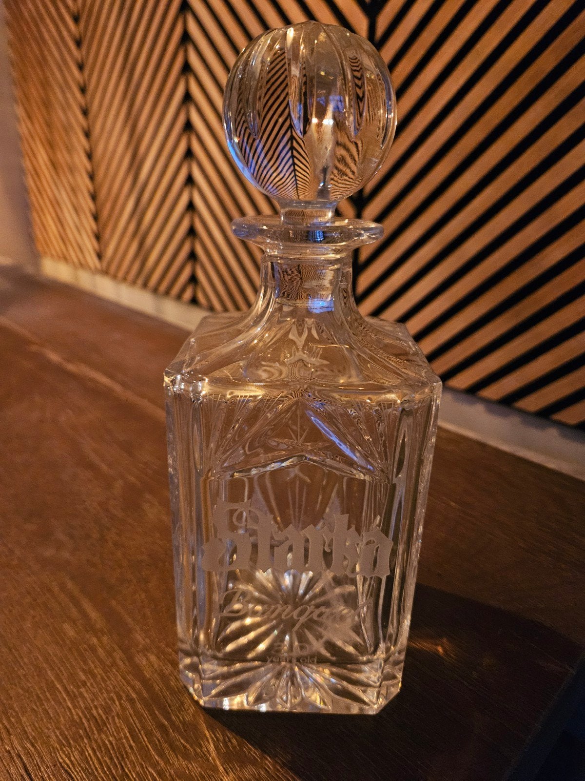 Whisky karaf kristal, Ophalen of Verzenden