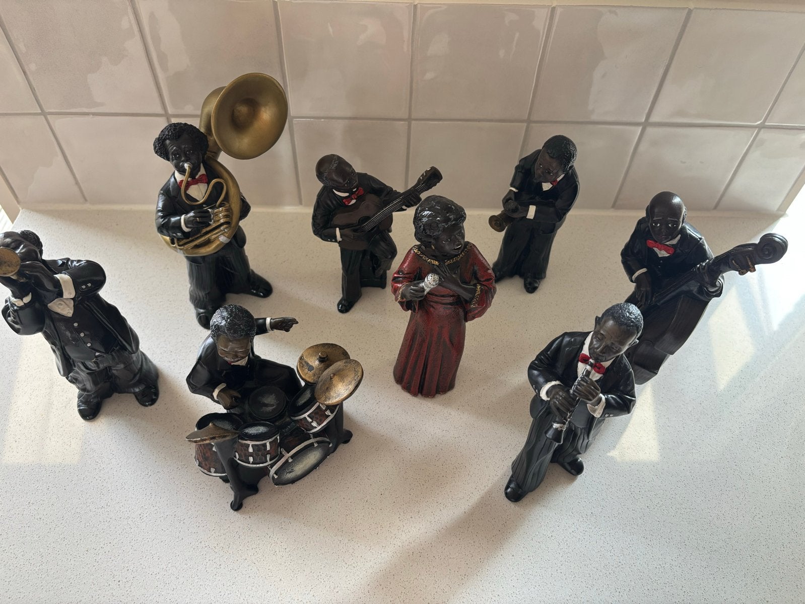 Parastone Jazz Band Beeldjes, Ophalen, Gebruikt, Mens