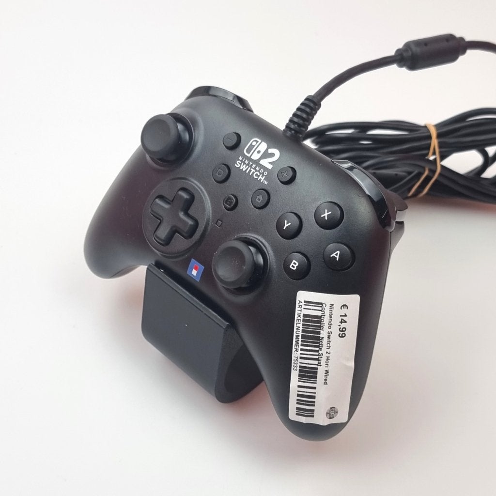 Nintendo Switch 2 Hori Wired Controller | Nette Staat, Spelcomputers en Games, Nintendo, Zo goed als nieuw, Support@nintendo.com