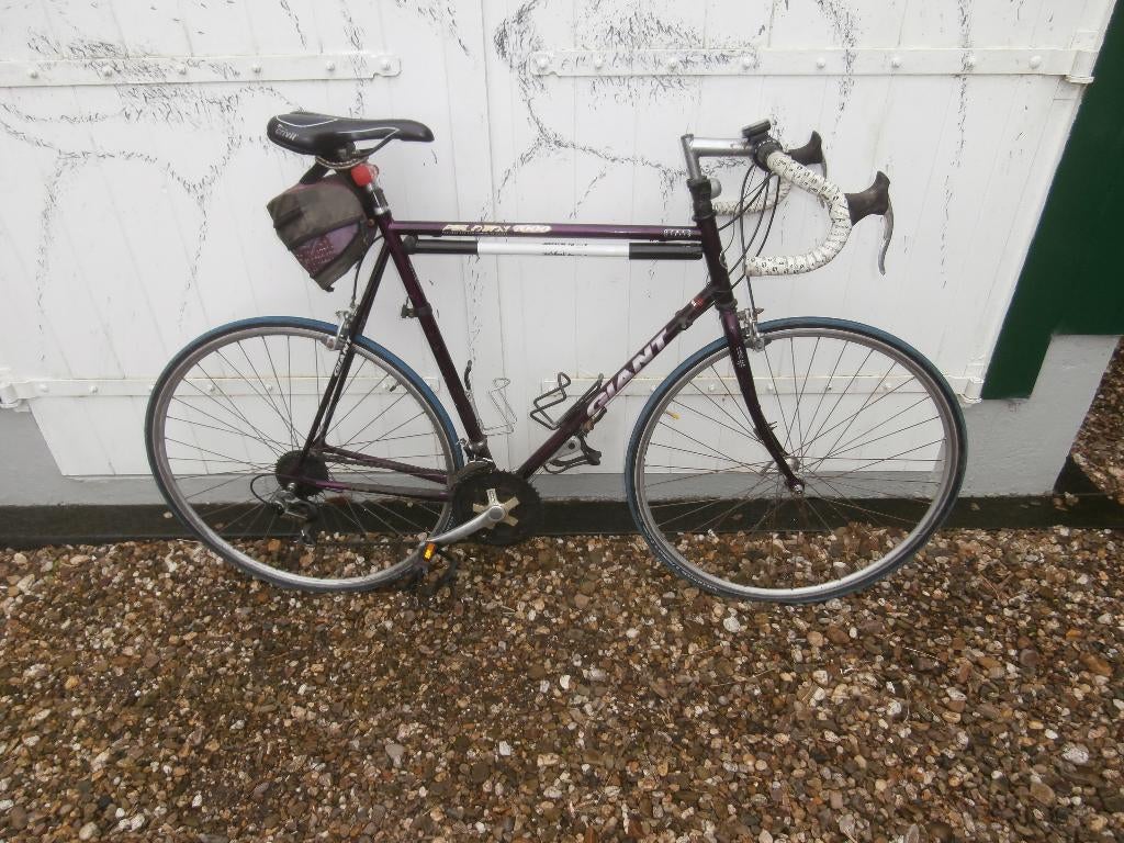 Racefiets Giant, Fietsen en Brommers, Fietsen | Racefietsen, Ophalen, 28 inch, Gebruikt, Staal