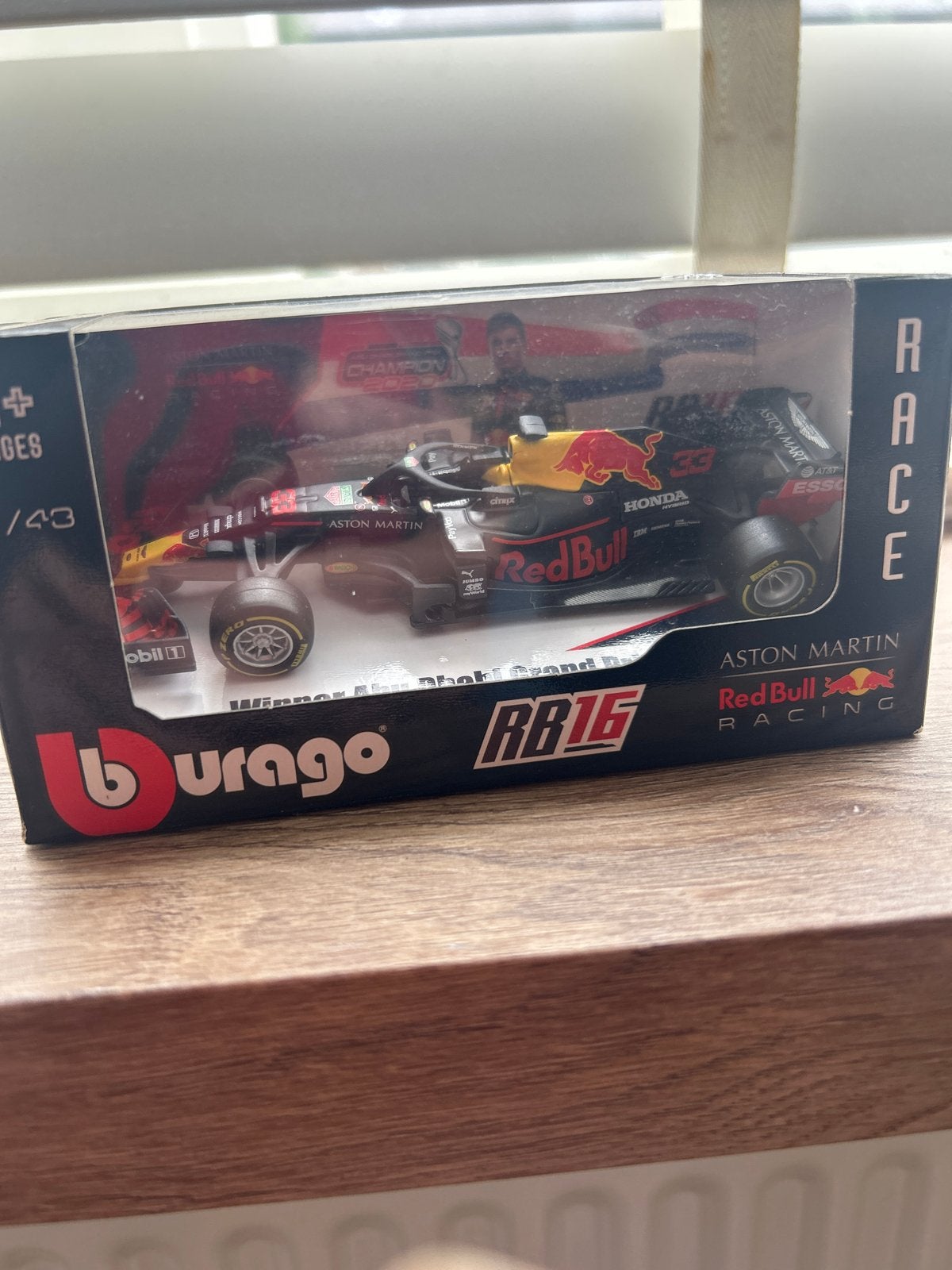 Bburago Red Bull Racing RB16 Max Verstappen 2020, Ophalen of Verzenden, Nieuw, Overige typen