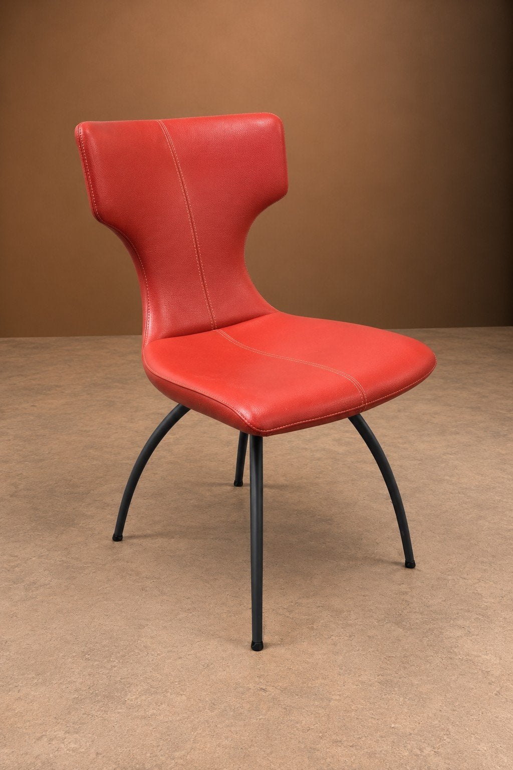 Leolux Callas rood leder 2x, Ophalen of Verzenden, Rood