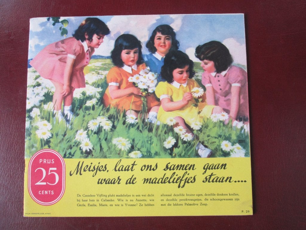 Meisjes, laat ons samen gaan waar de Madeliefjes staan ...., Jongen of Meisje, Ophalen of Verzenden, Zo goed als nieuw, 5 of 6 jaar