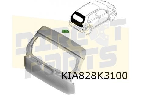 Kia Picanto (5/24-) achterklep Origineel! 73700G6700, Kia, Verzenden, -, Nieuw