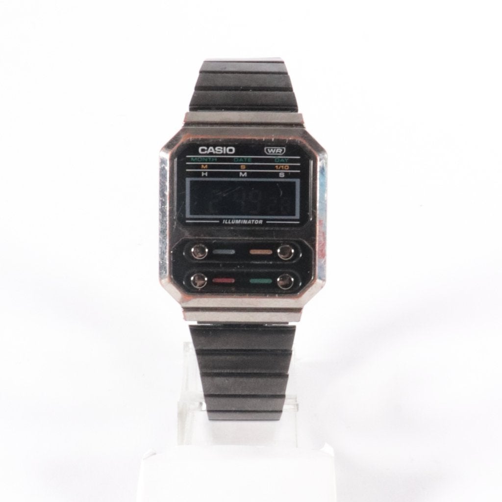Casio A100WE Horloge - Gebruikte Staat, Casio, Gebruikt, Support@casio.com, 6-2, Hon-machi 1-chome
Shibuya-ku, Tokyo 151-8543
Japan