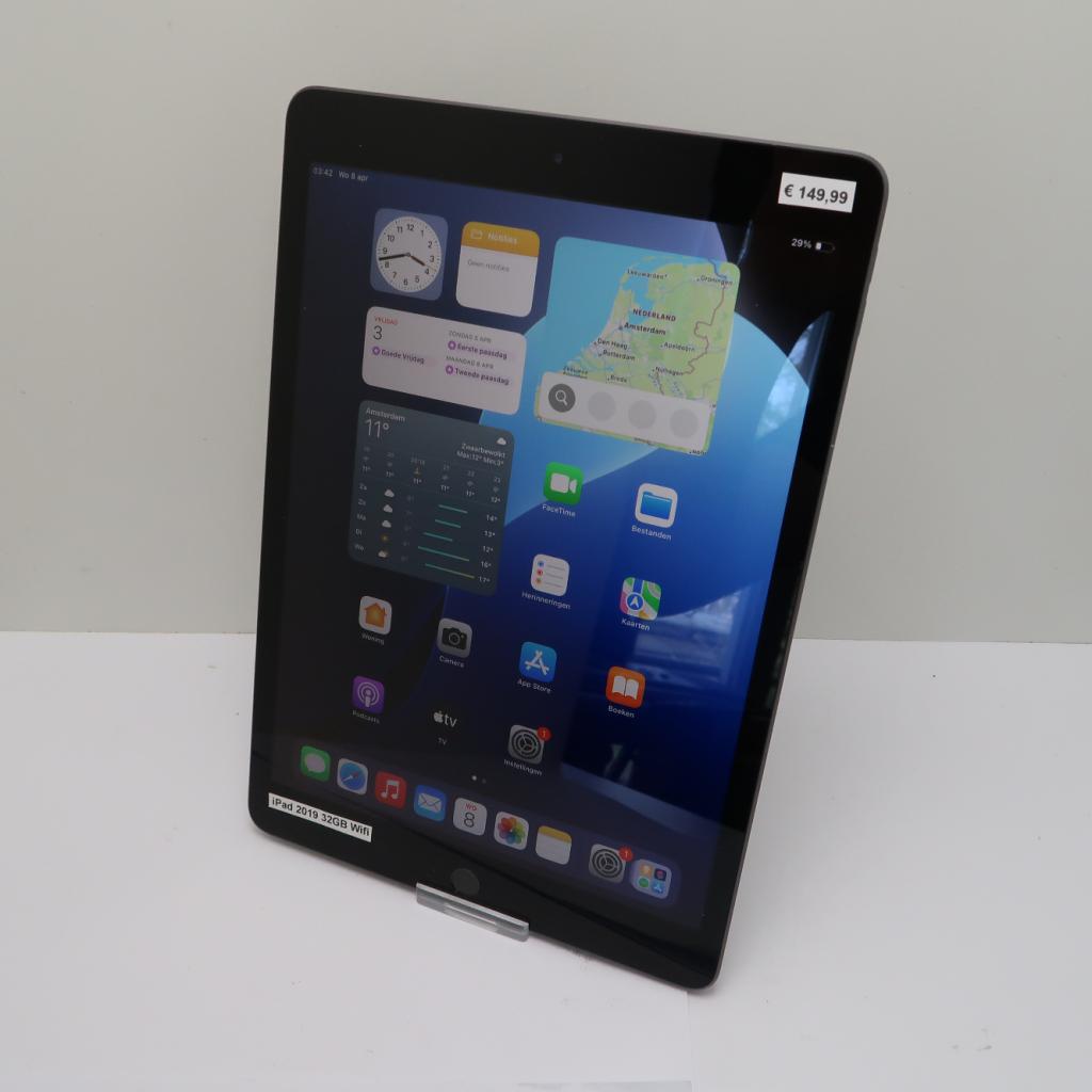iPad 2019 7th Gen 32GB Wifi Space Gray | in Nette Staat