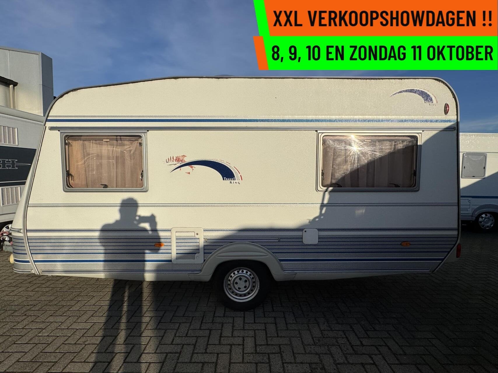 Tec TRAVEL KING 450, DWARSBED, TREINZIT, LUIFEL, TOILET, Serviceluik, T.E.C., Bedrijf, 750 - 1000 kg