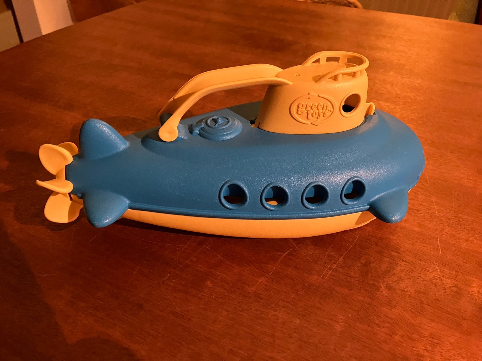 Greentoys onderzeeer gerecycled plastic haast nieuw, Ophalen of Verzenden, Zo goed als nieuw