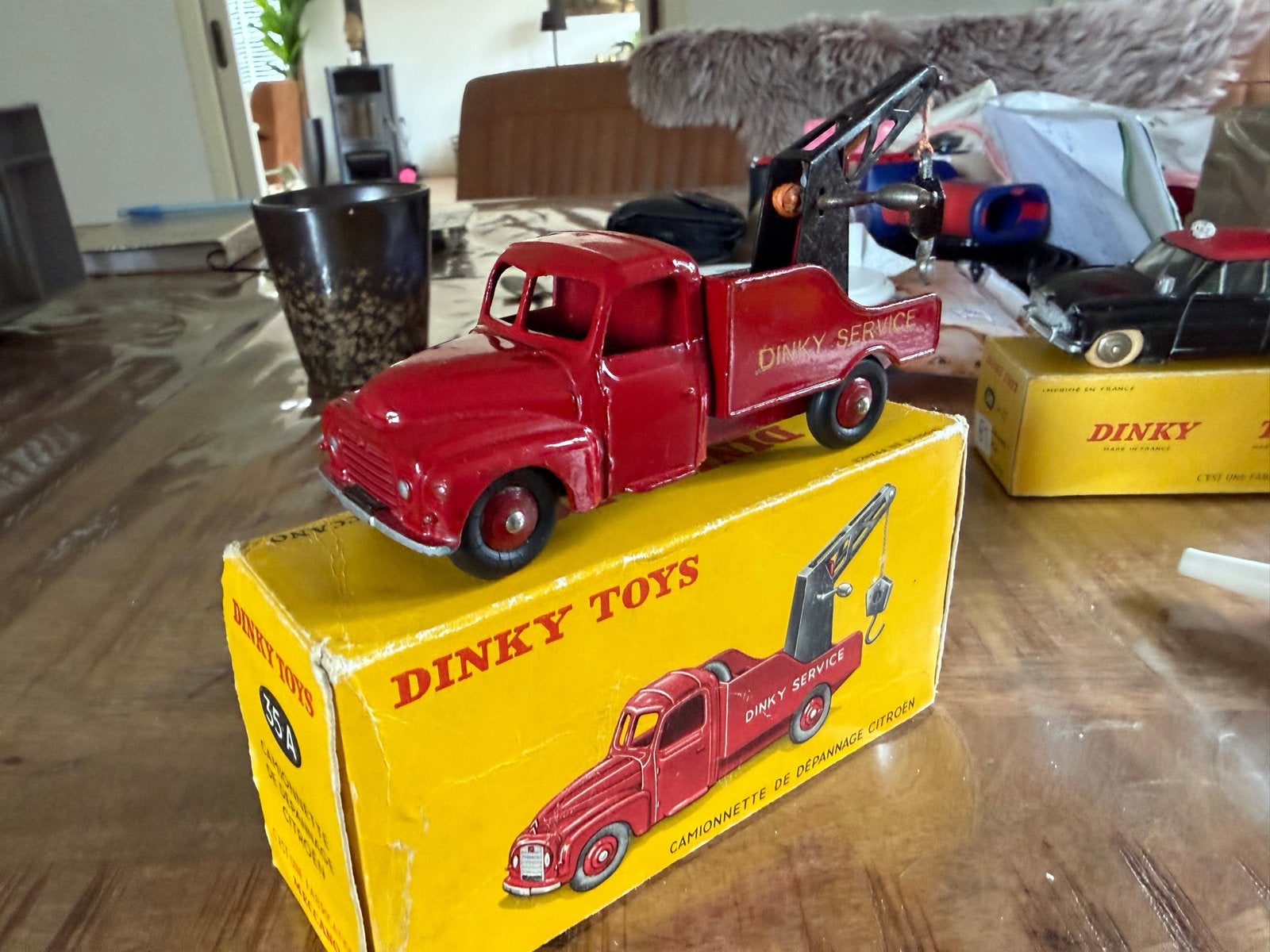 Dinky Toys Frankrijk Citroën Takelwagen - Zo goed als nieuw, D, Auto, Dinky Toys, Ophalen of Verzenden