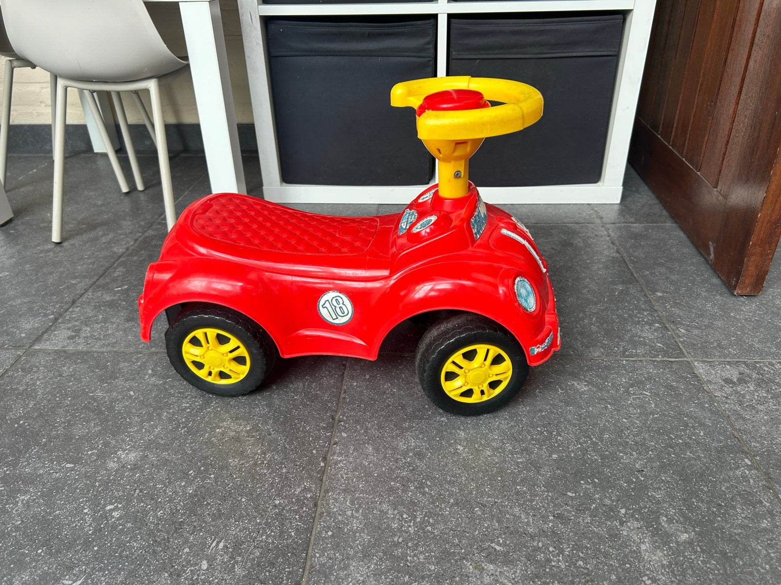 Rode loopauto voor kinderen, Ophalen, Gebruikt, Loopvoertuig