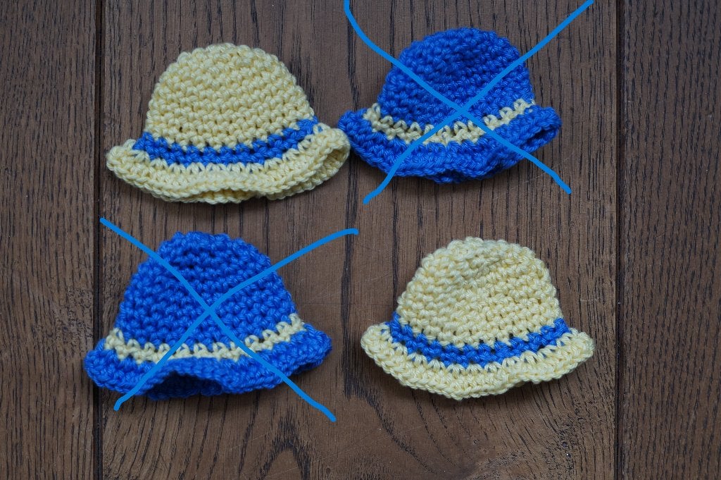 Gehaakte eierwarmers, mutsjes, Handgemaakt, Katoen, Overige typen, Nieuw