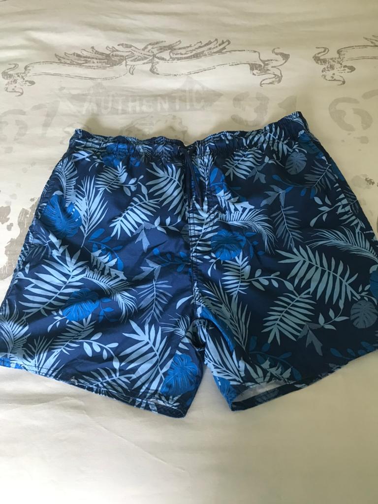 Heren zwemshort ( korte broek) maat M, Ophalen of Verzenden, Maat 48/50 (M), Blauw, Zwemshort