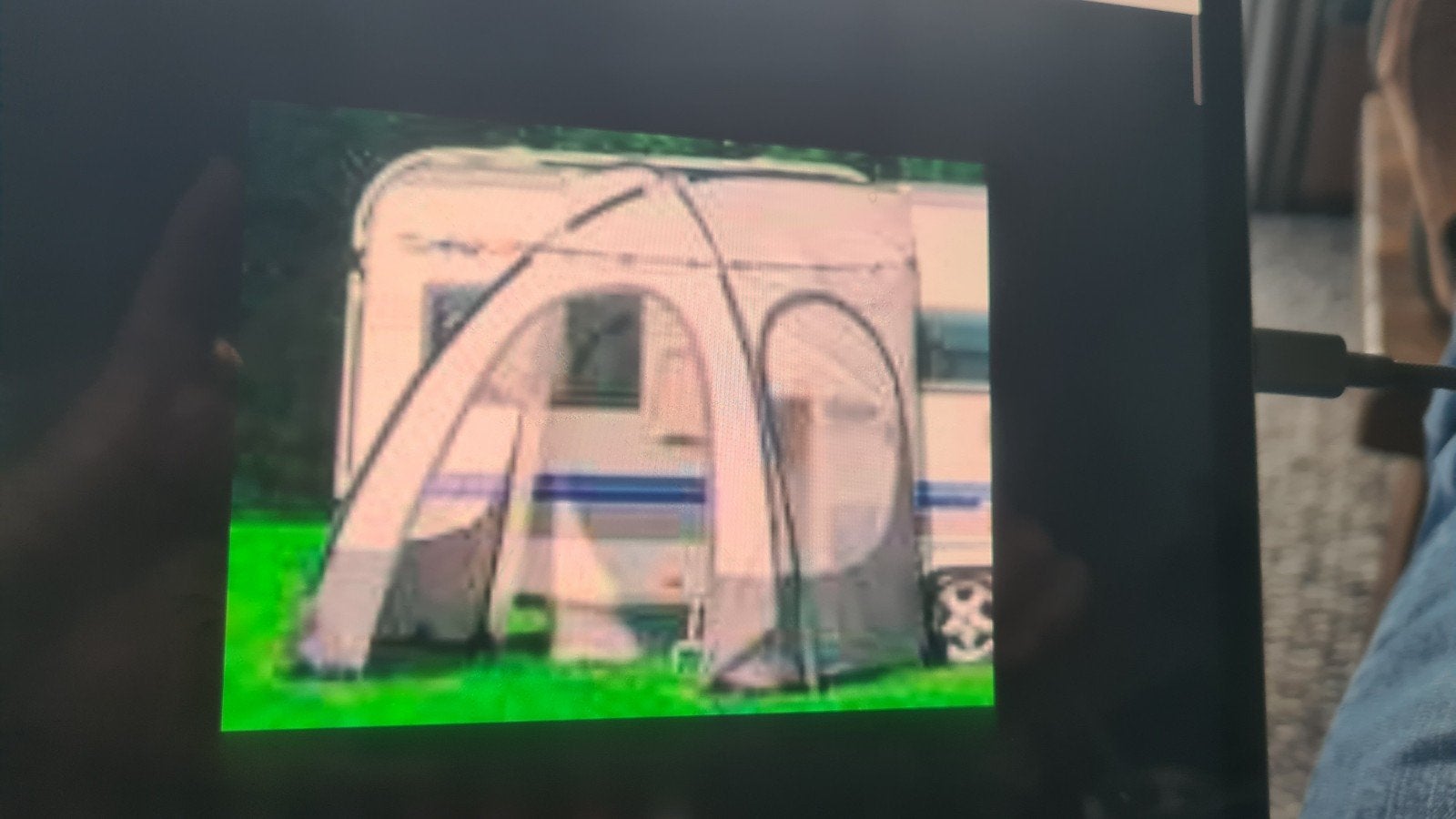 Panorama tent te koop, Ophalen
