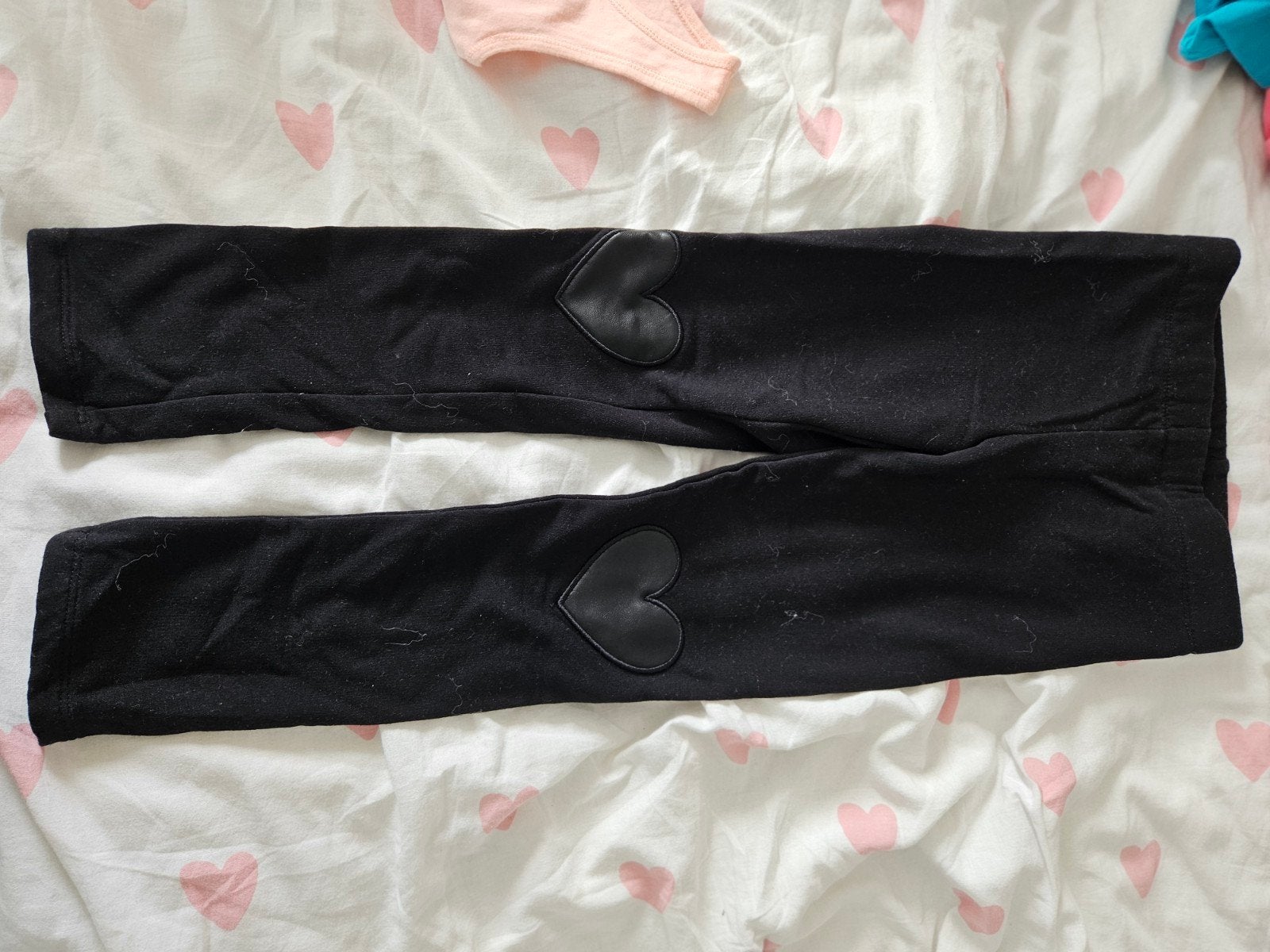 Warme leggings voor meisjes maat 116, Kinderen en Baby's, Ophalen of Verzenden, Zo goed als nieuw