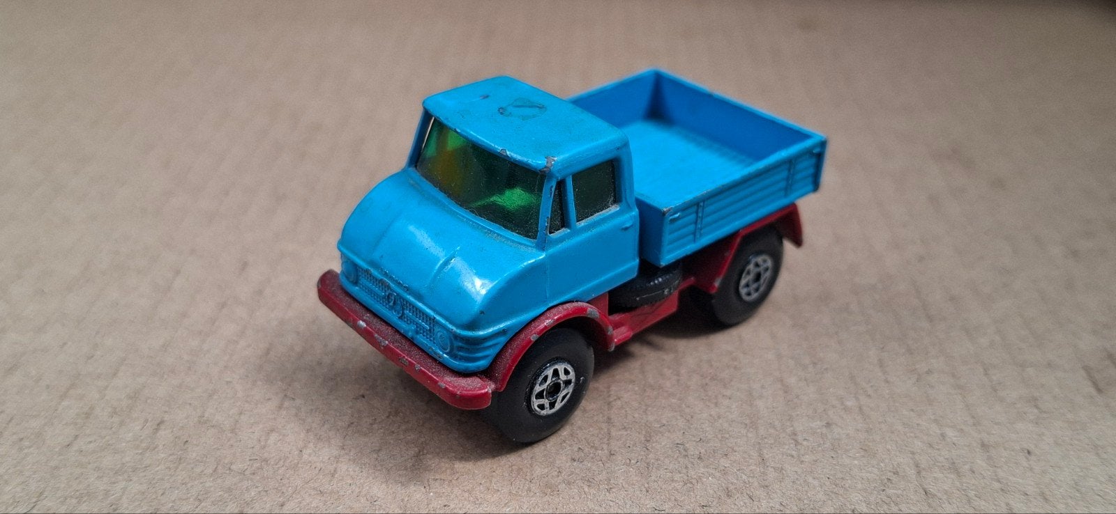 Vintage Matchbox Unimog Speelgoed Vrachtwagen, Ophalen of Verzenden, Gebruikt
