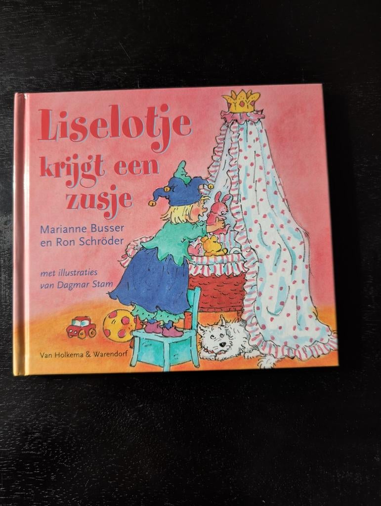 Liselotje krijgt een zusje - Marianne Busser & Ron Schröder, Boeken, Ophalen of Verzenden, Zo goed als nieuw, Marianne Busser en Ron Schröder