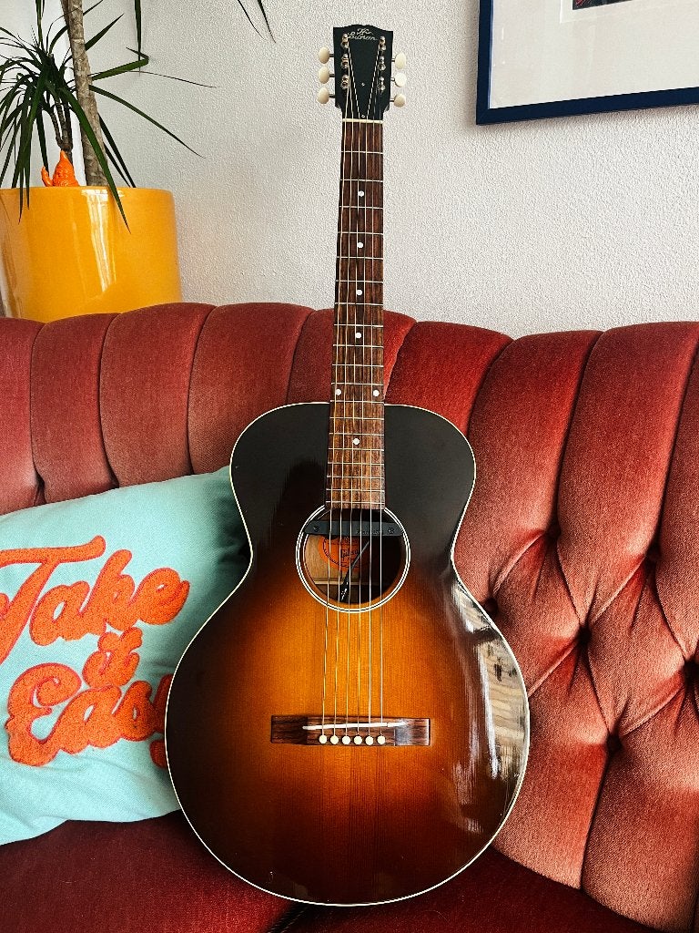 Gibson 1928 L-1 Blues Tribute uit 2014, Ophalen, Gebruikt, Western- of Steelstringgitaar, Met koffer