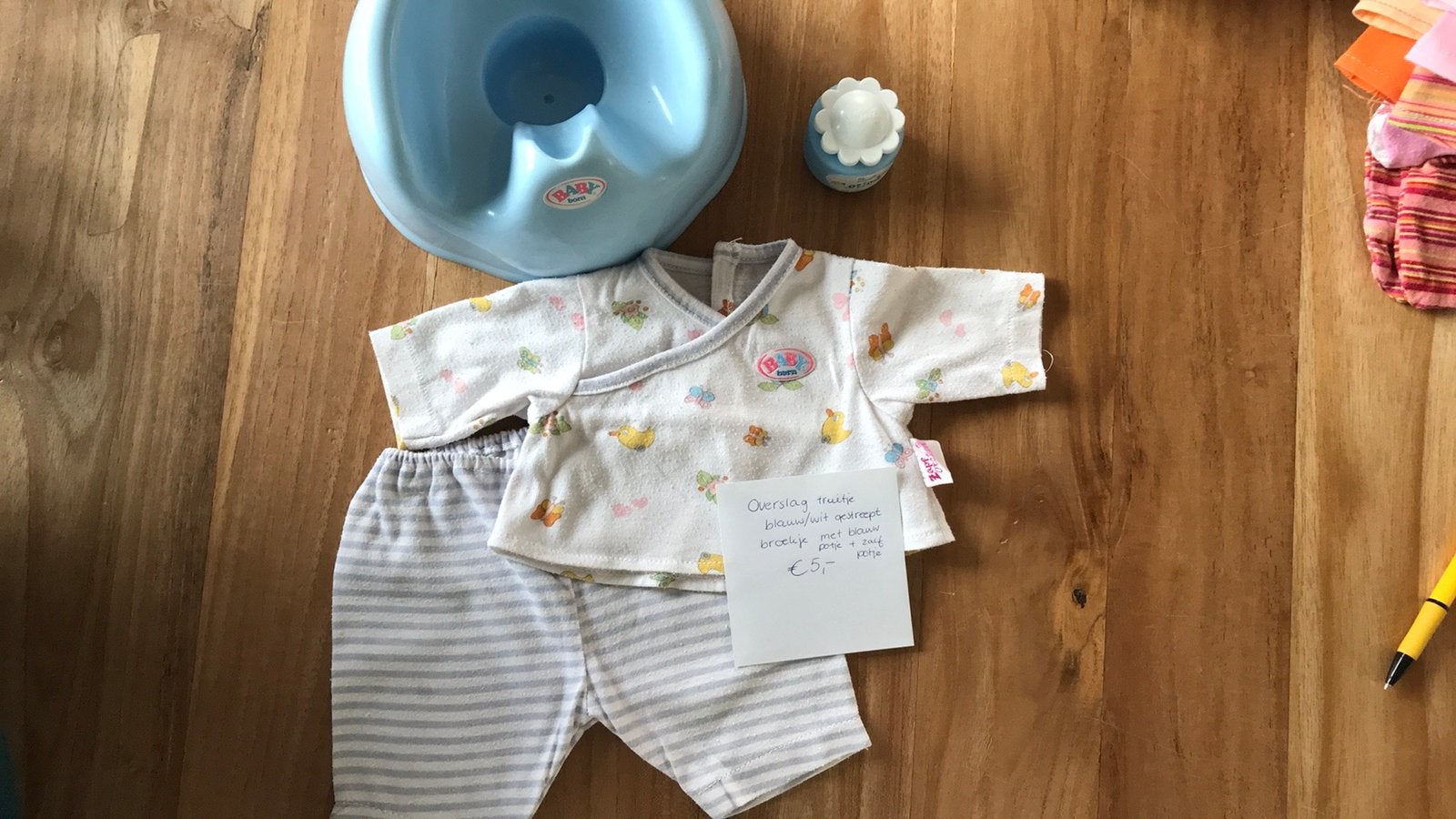 Poppenkleertjes voor de baby born pop, Ophalen, Gebruikt, Babypop
