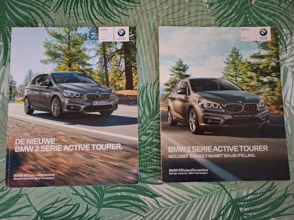BMW 2-serie ACTIVE TOURER Brochure (Nederlands) + Prijslijst, Boeken, Ophalen of Verzenden, Gelezen, BMW