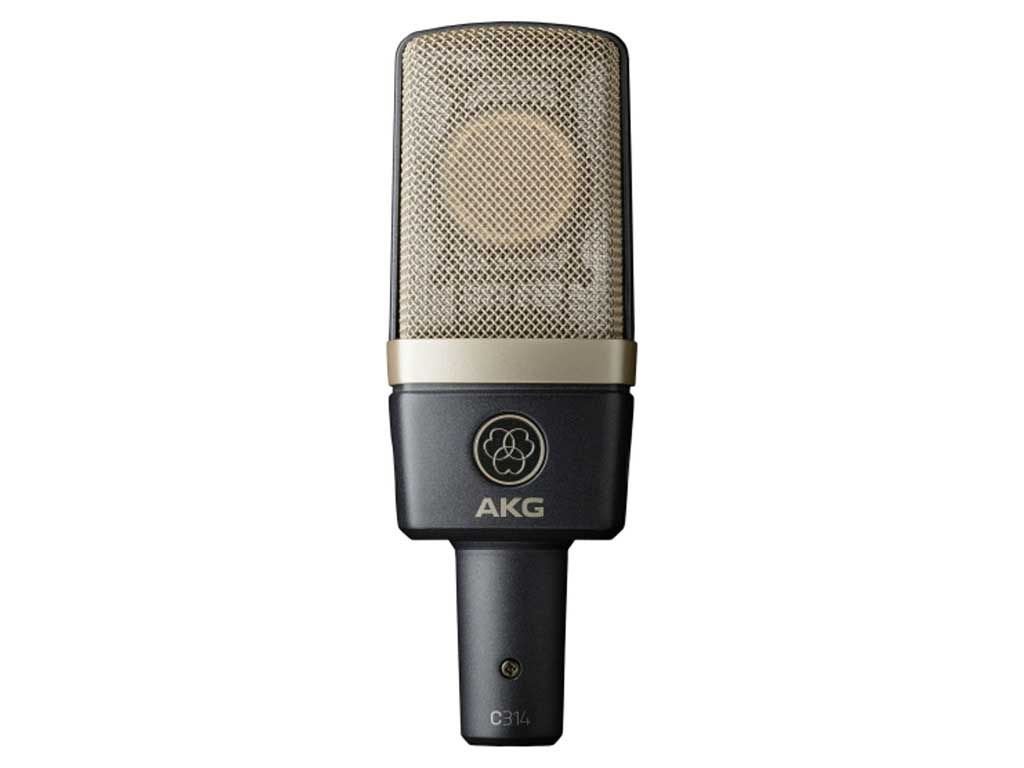 AKG C314 Multi-patroon Condensator Microfoon Compleet, Ophalen of Verzenden, Zo goed als nieuw, Studiomicrofoon