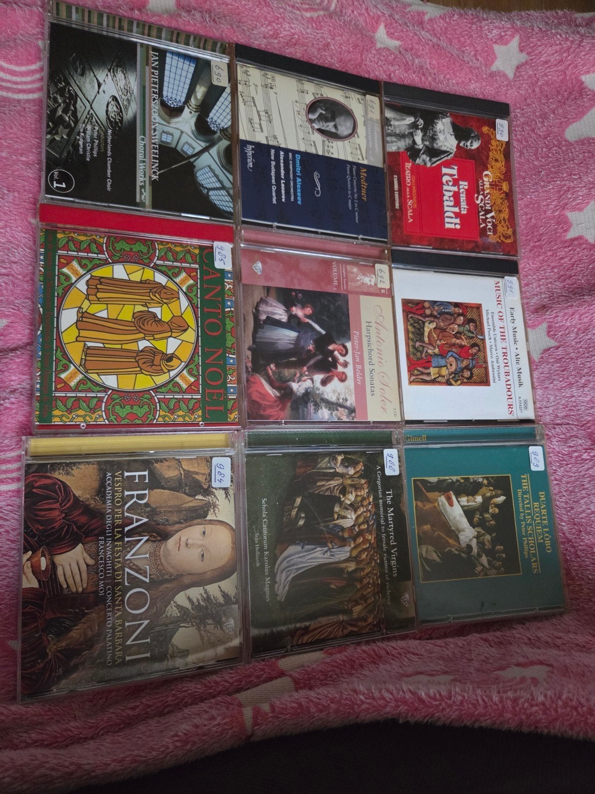 Collectie klassieke muziek CD's - 9 stuks, Ophalen of Verzenden, Gebruikt, Overige typen