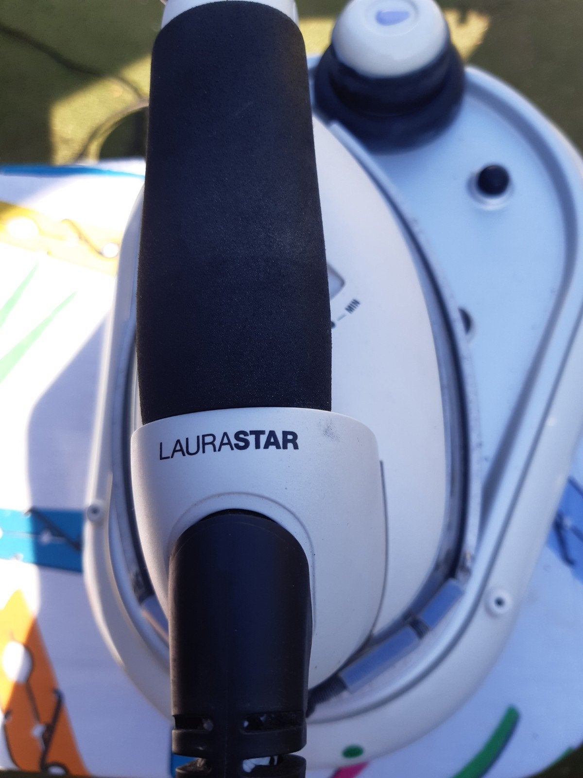 Laurastar stoomstrijkijzer.Zgan., Ophalen, Minder dan 60 m³, 3 snelheden of meer, Zo goed als nieuw