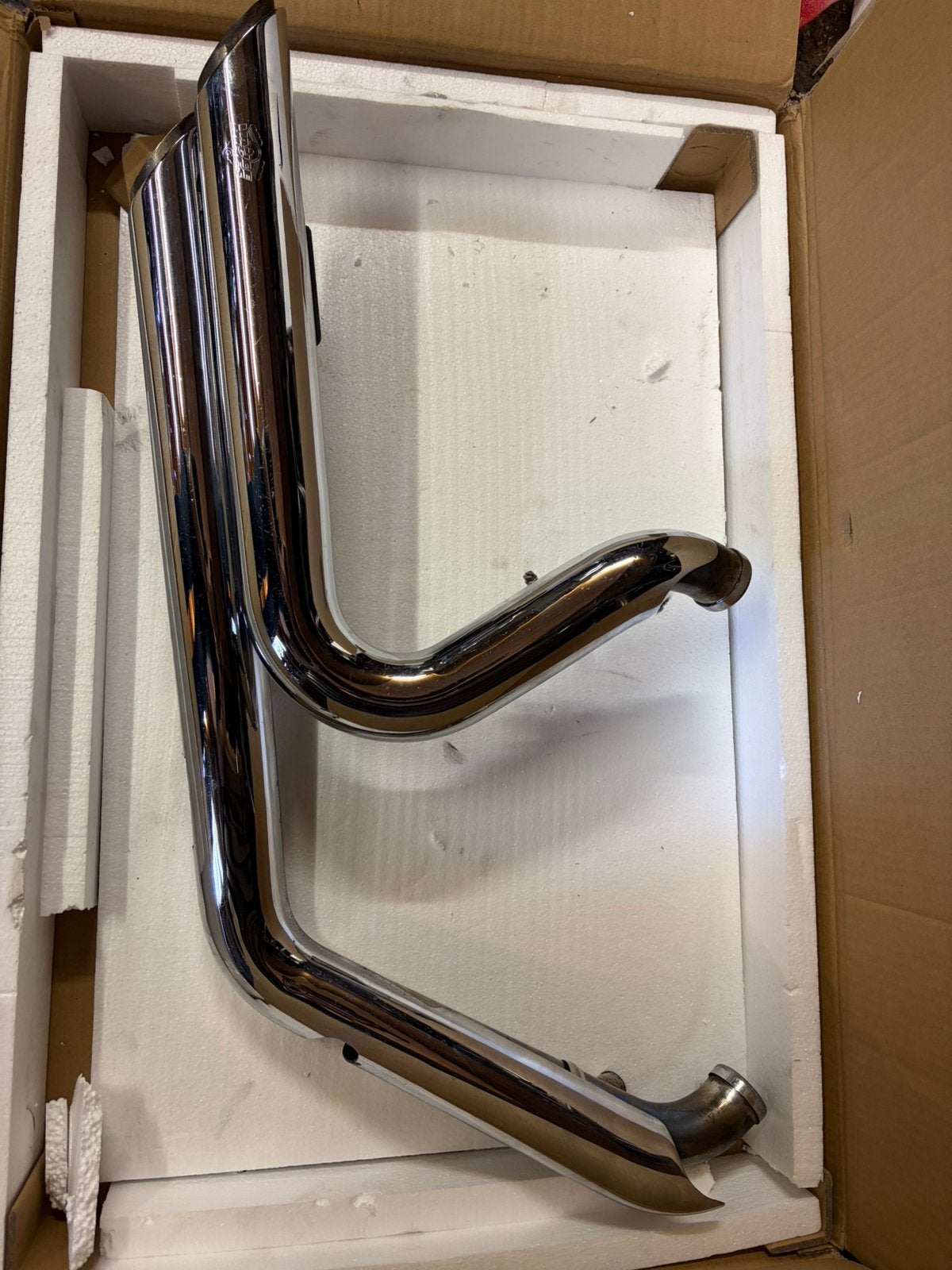 Vance & hines short shots staggered harley evo softail, Ophalen of Verzenden, Gebruikt