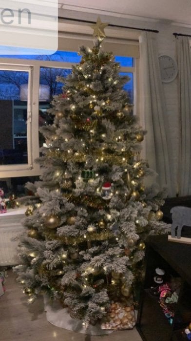 Grote kerstboom, Ophalen, Zo goed als nieuw