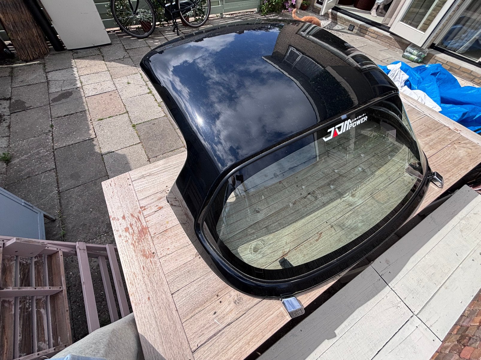 Mx5 hardtop, Ophalen, Zo goed als nieuw