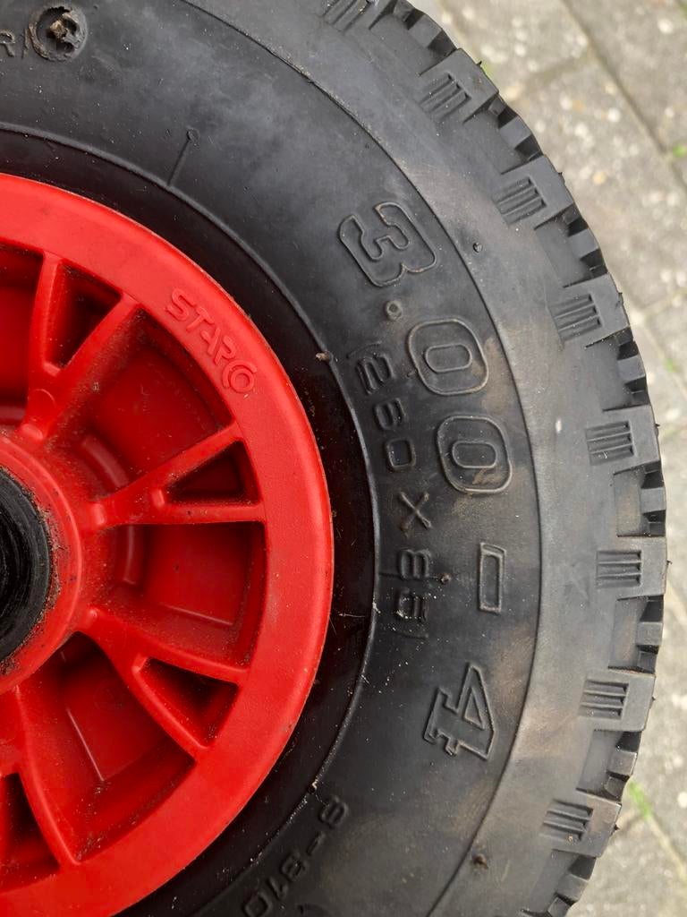 Luchtbanden op velg, Ophalen of Verzenden, Gebruikt