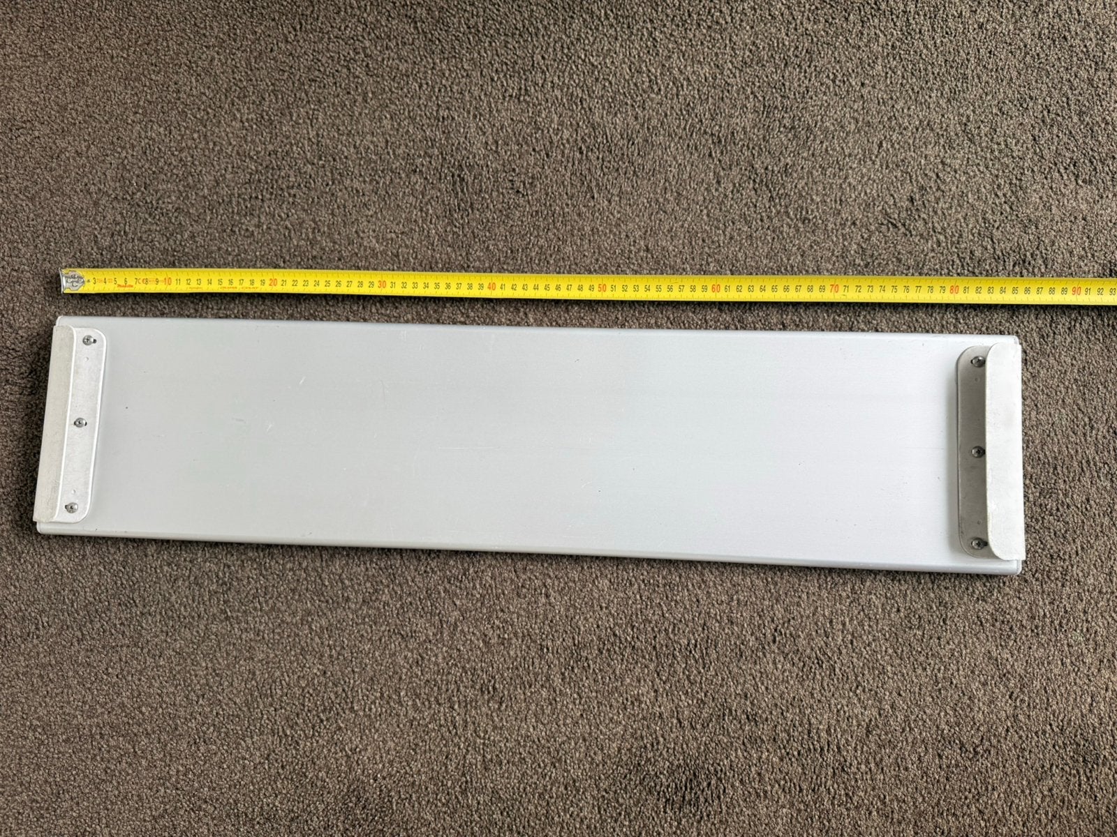 Aluminium zitbank bankje voor een rib of rubberboot 85cm, Ophalen of Verzenden, Zo goed als nieuw, Overige typen