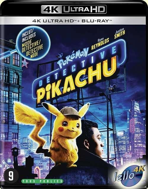 Blu-ray 4K: Pokémon Detective Pikachu (2019) NL, Ophalen of Verzenden, Nieuw in verpakking, 4K Ultra HD Blu-ray, Avontuur