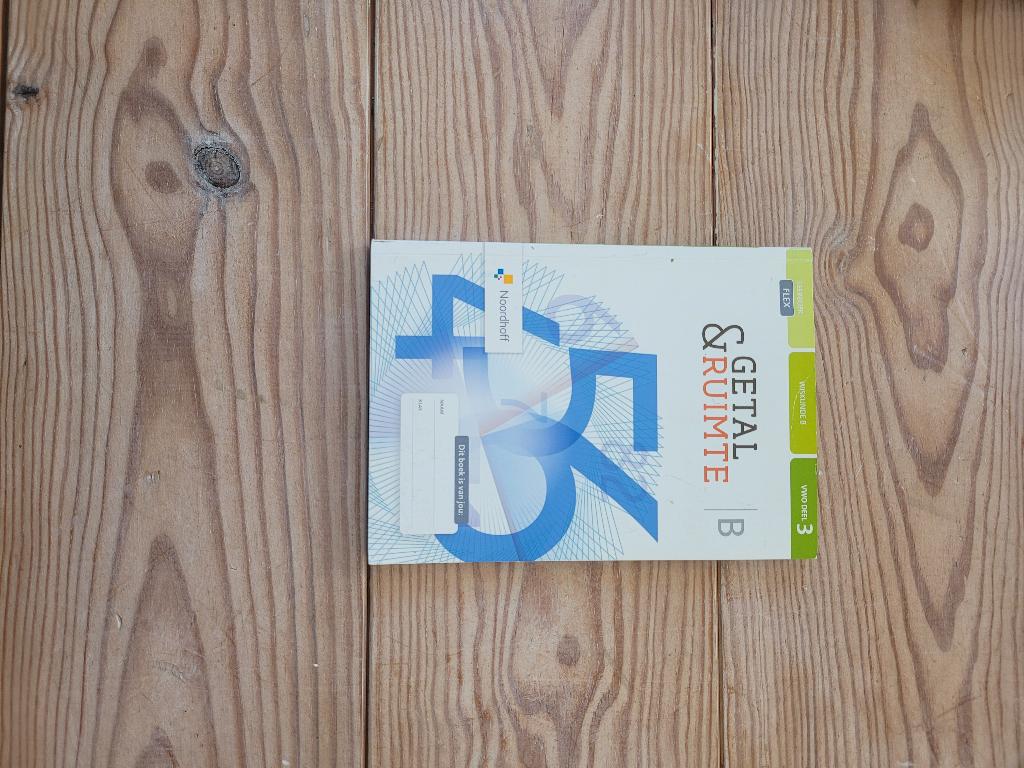 Getal en Ruimte | Wiskunde B | VWO Deel Drie, Boeken, Schoolboeken, VWO, Verzenden, Zo goed als nieuw, Wiskunde B
