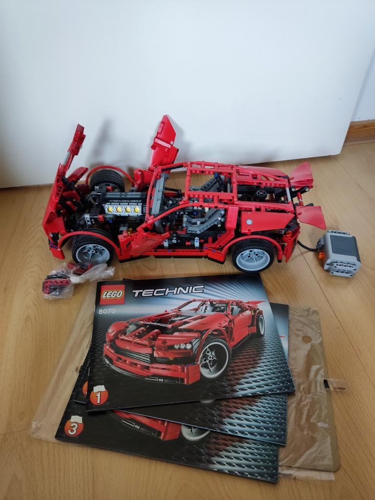 Lego Technic 8070 Super Car - Compleet met instructies, Kinderen en Baby's, Speelgoed | Duplo en Lego, Ophalen, Gebruikt, Lego