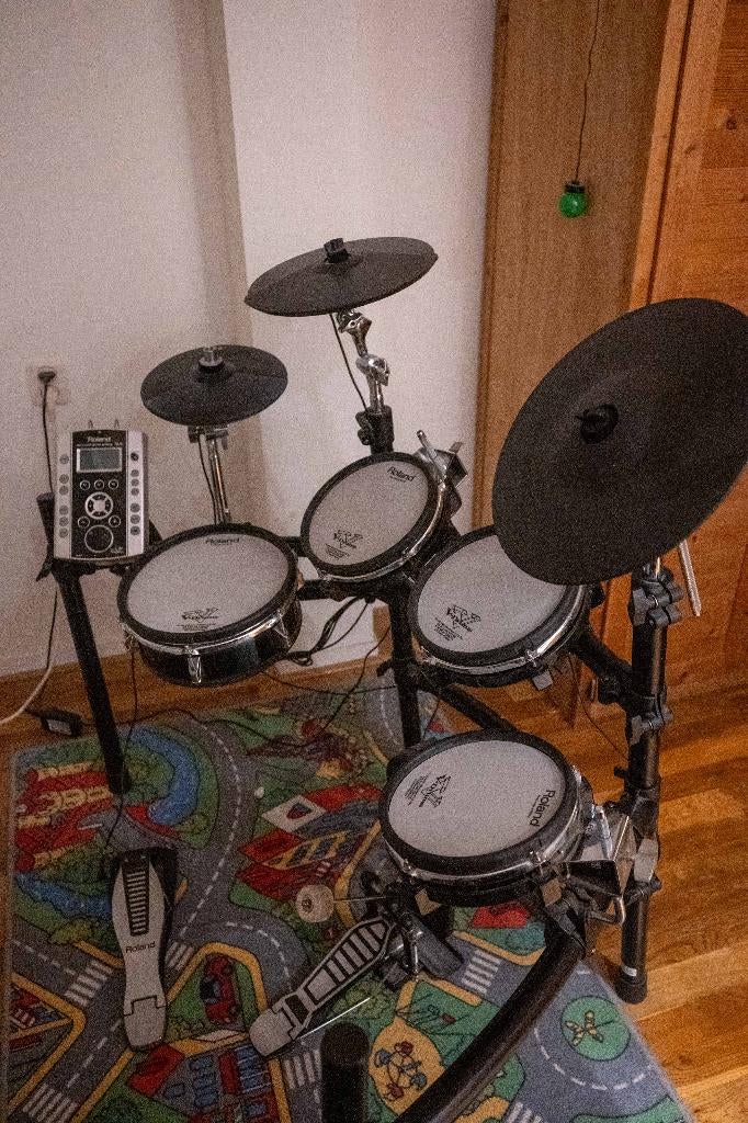 Roland TD9 elektronisch drumstel, Ophalen, Gebruikt, Overige merken, Elektronisch