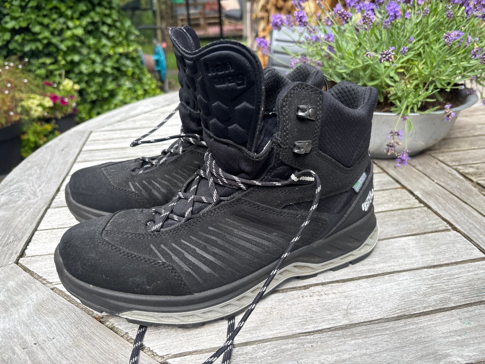 Hanwag Wandelschoenen - Maat 42.5 - Zwart, Ophalen of Verzenden, Zo goed als nieuw, Schoenen