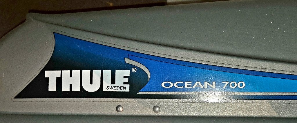 Thule dakkoffer Ocean 700, Ophalen, Gebruikt