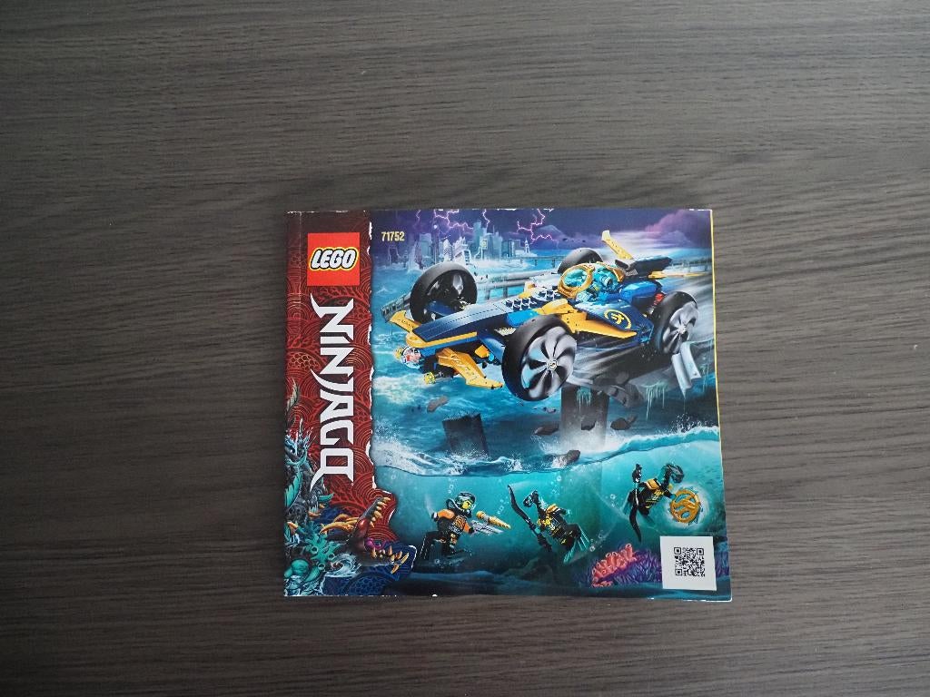Lego Ninjago NInja sub speeder, Ophalen of Verzenden, Zo goed als nieuw, Complete set, Lego