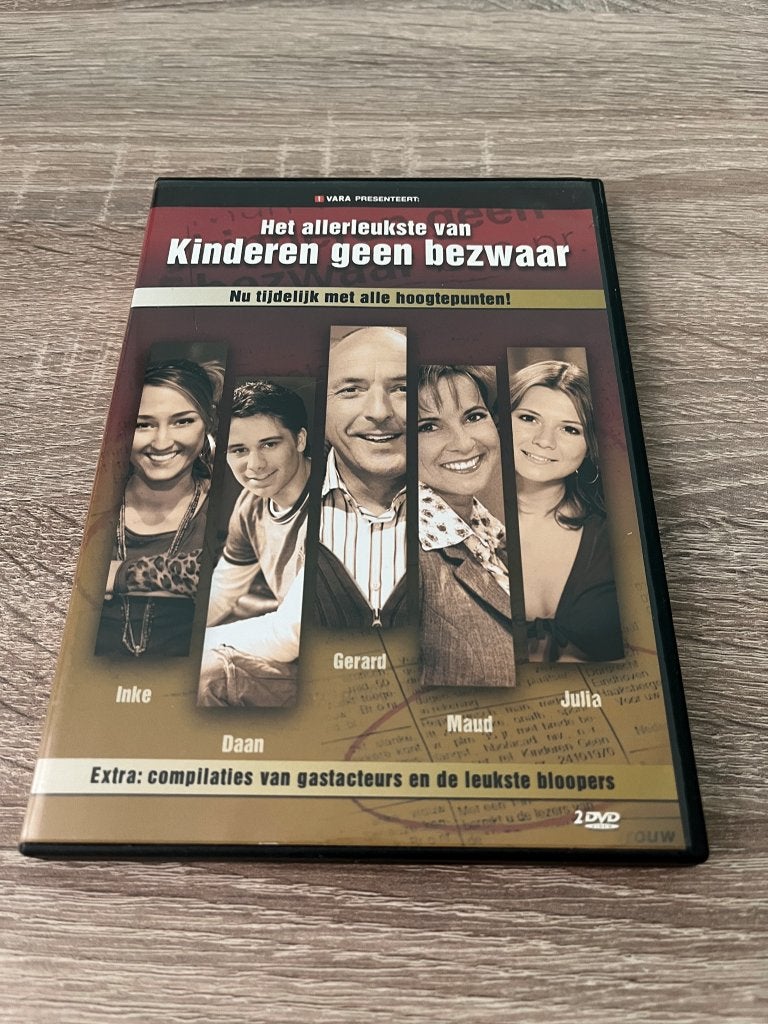Dvd's Kinderen Geen Bezwaar - Het Allerleukste van ..., Gebruikt, Alle leeftijden, Komedie, Ophalen of Verzenden
