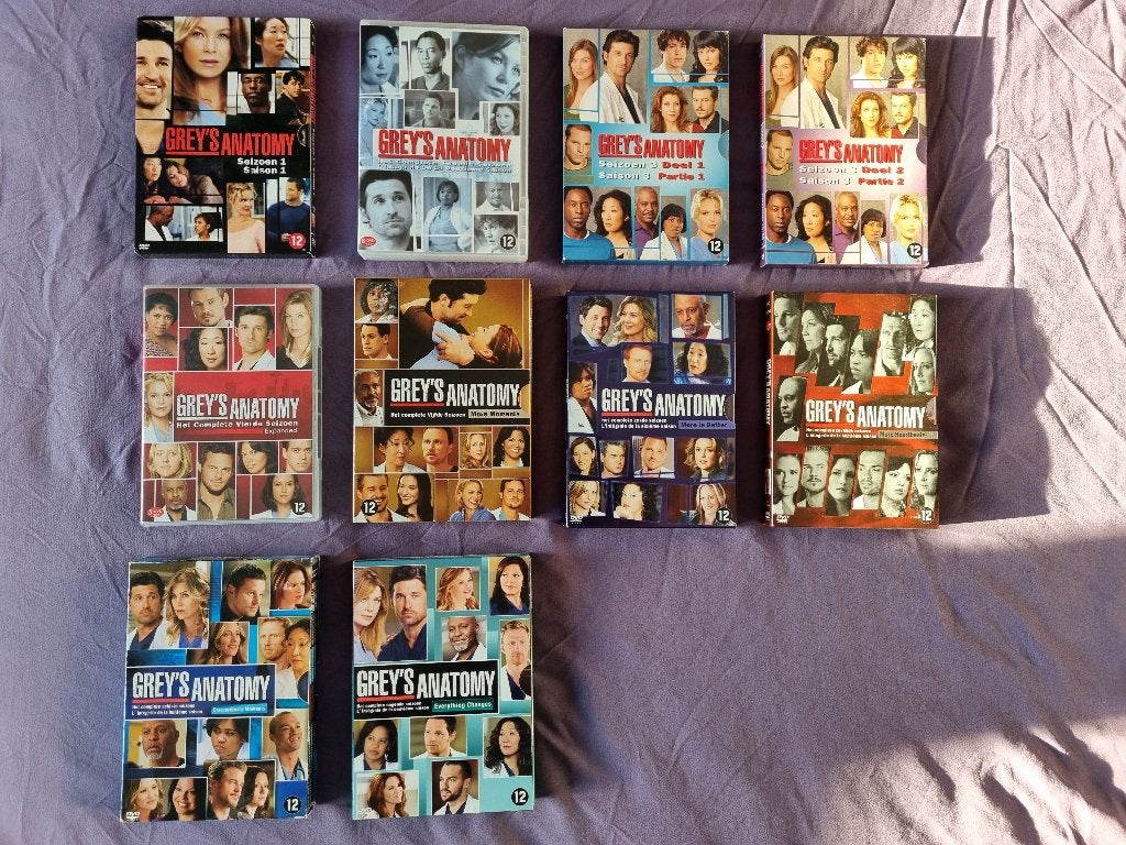 Grey’s anatomy seizoen 1 t/m 12 (ook los te koop), Vanaf 12 jaar, Ophalen of Verzenden, Zo goed als nieuw, Drama