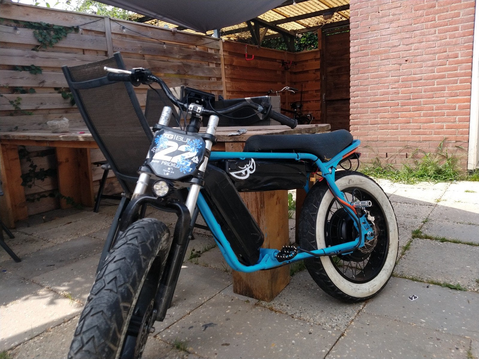 Custom super73/(fatbike)- 5kW, 92+ km/u, Ophalen