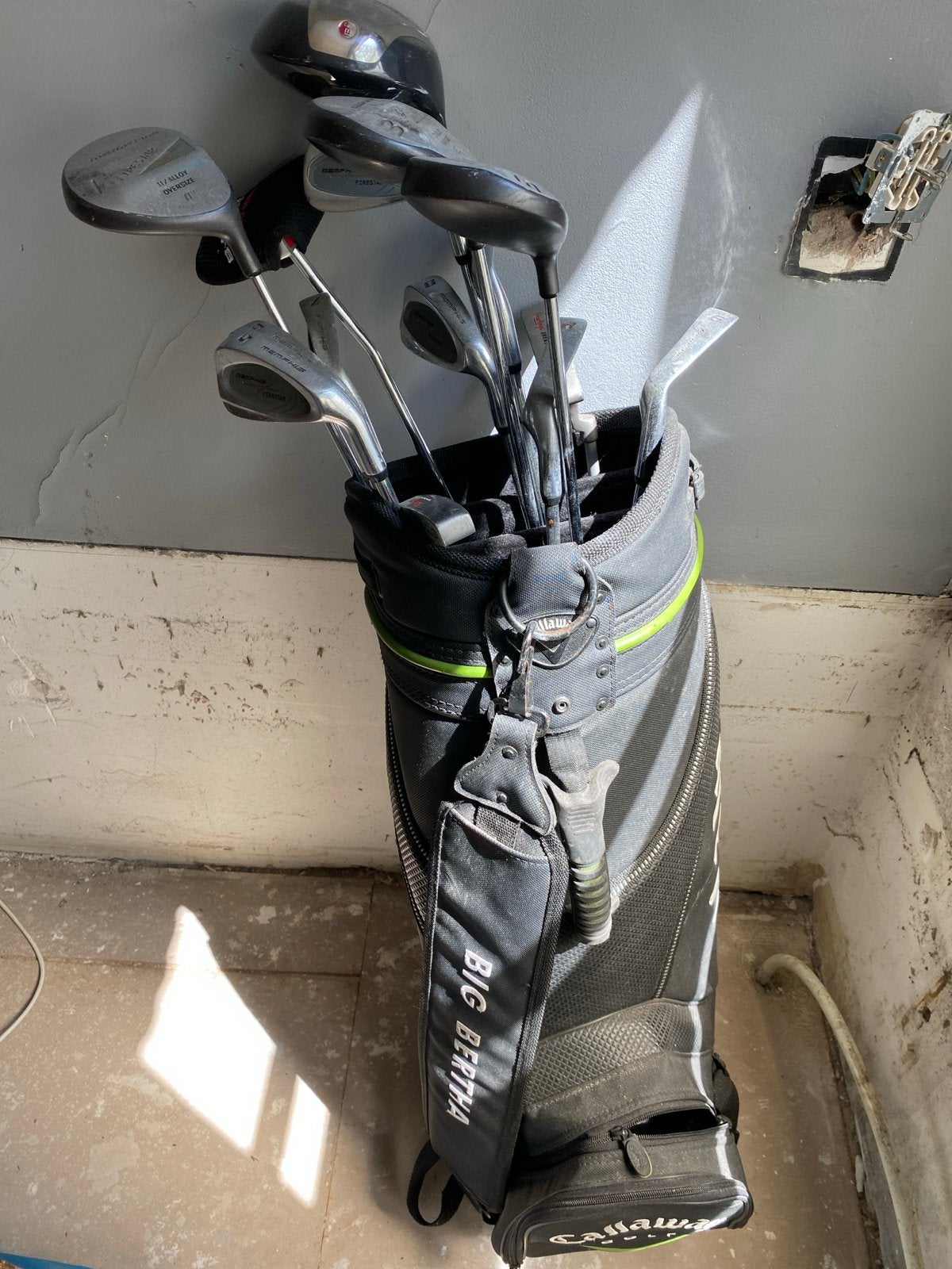 Callaway Big Bertha golfset met tas, Sport en Fitness, Ophalen, Gebruikt, Set, Callaway