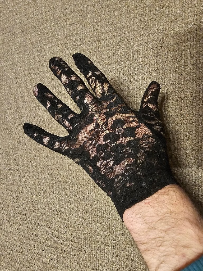 Kanten handschoentjes, Ophalen of Verzenden, Nieuw, Maat 38/40 (M), Handschoenen