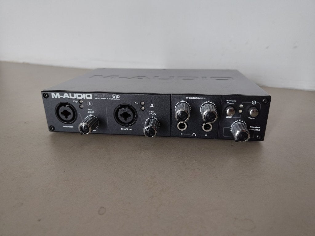 M-Audio ProFire610, externe FireWire geluidskaart, Computers en Software, Geluidskaarten, Verzenden, Gebruikt, Extern, M-Audio