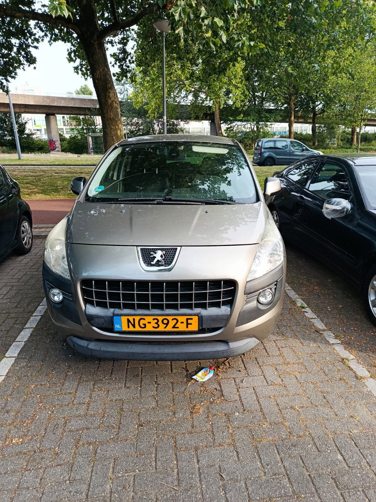 Peugeot 3008 1.6 VTI 2009 Grijs, Voorwielaandrijving, 1374 kg, 4 cilinders, 14 km/l