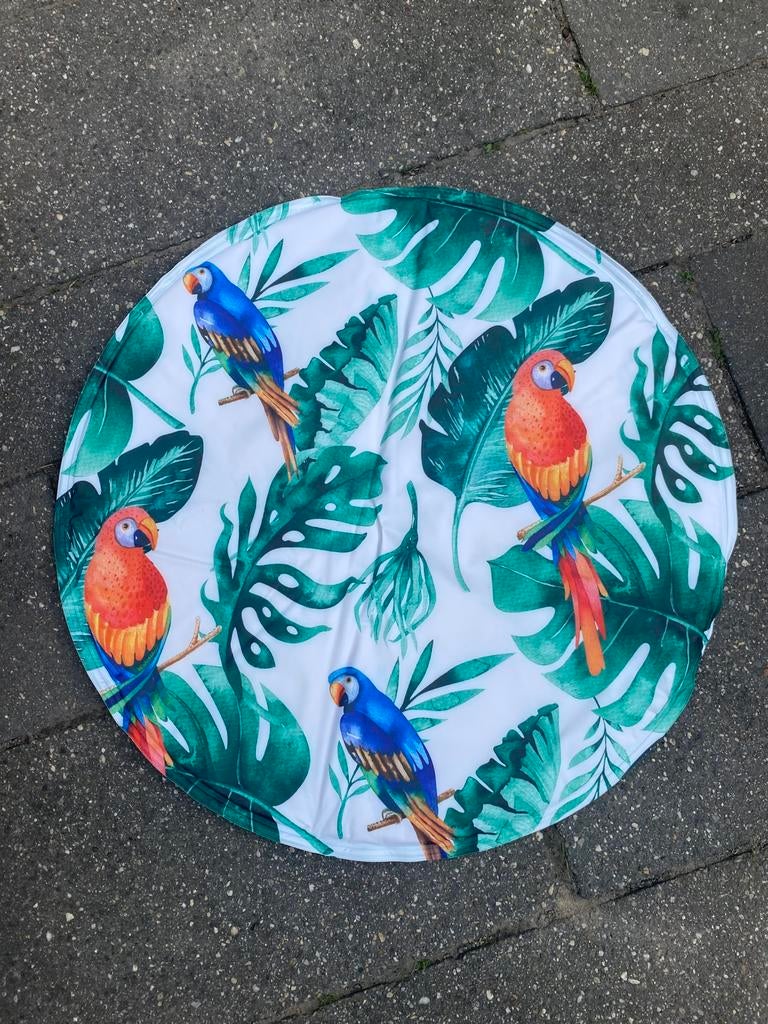 Ronde koelmat 60cm hond met flamingo’s, Ophalen of Verzenden, Zo goed als nieuw, Overig speelgoed
